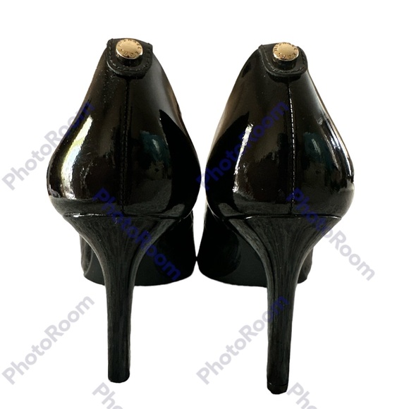 MICHAEL Michael Kors Dorothy Flex Black Patent high heels size 6.5 NEW no box - Picture 4 of 12